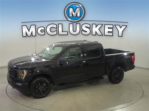 AGATE BLACK METALLIC 2023 Ford F-150 XLT