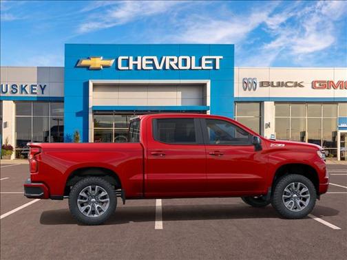 Radiant Red Tintcoat 2025 Chevrolet Silverado 1500 RST