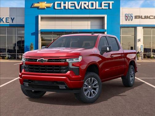 Radiant Red Tintcoat 2025 Chevrolet Silverado 1500 RST