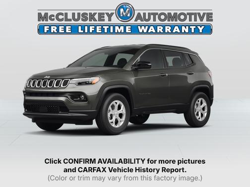Baltic Gray Metallic Clearcoat 2024 Jeep Compass Latitude