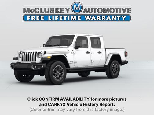 Bright White Clearcoat 2022 Jeep Gladiator Overland