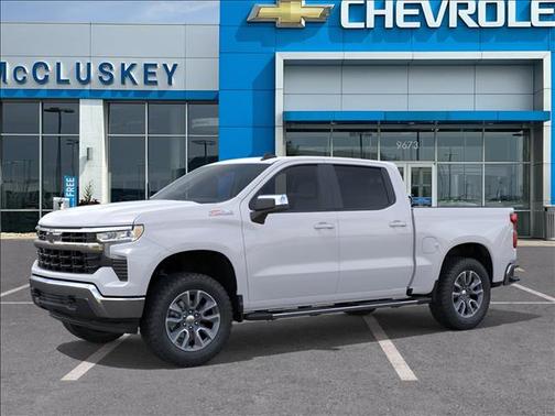 Summit White 2026 Chevrolet Silverado 1500 LT