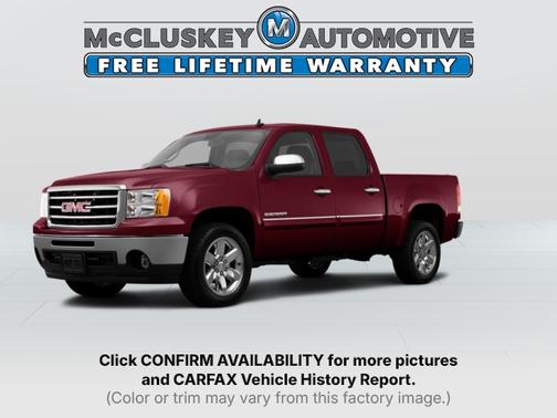 Red 2013 GMC Sierra 1500 SLE1