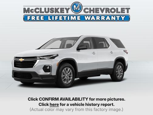 Silver Ice Metallic 2022 Chevrolet Traverse LT Cloth