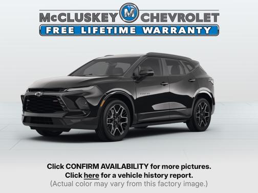 Black 2023 Chevrolet Blazer RS