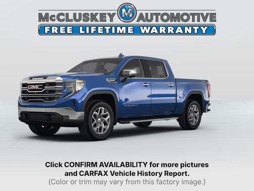 Downpour Metallic 2024 GMC Sierra 1500 SLT