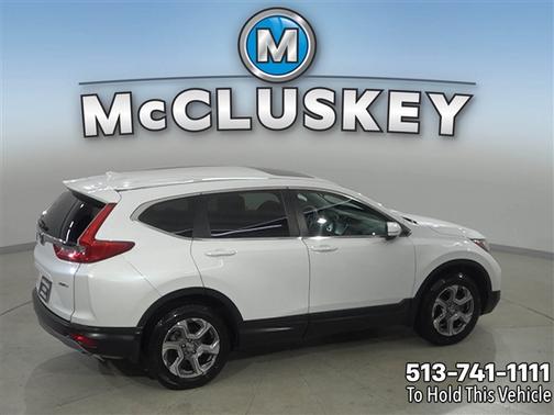 Platinum White Pearl 2019 Honda CR-V EX