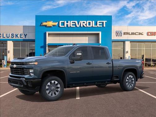 Lakeshore Blue Metallic 2026 Chevrolet Silverado 2500 Custom