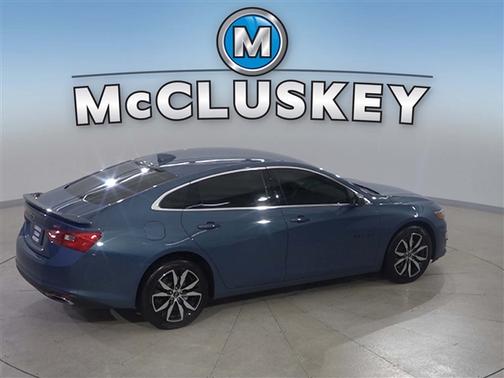 Lakeshore Blue Metallic 2025 Chevrolet Malibu FWD RS