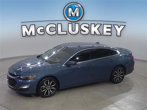 Lakeshore Blue Metallic 2025 Chevrolet Malibu FWD RS