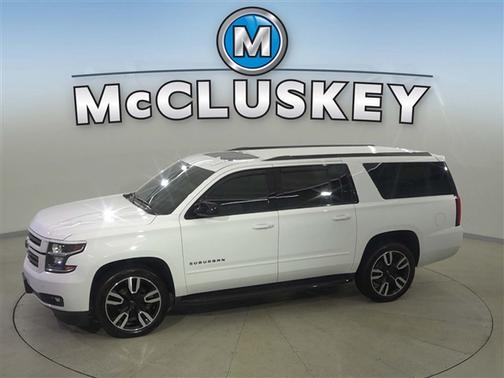 Summit White 2020 Chevrolet Suburban Premier