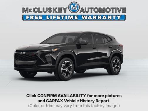 Mosaic Black Metallic 2025 Chevrolet Trax FWD 2RS