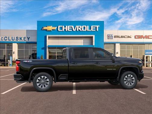 Black 2026 Chevrolet Silverado 2500 Custom