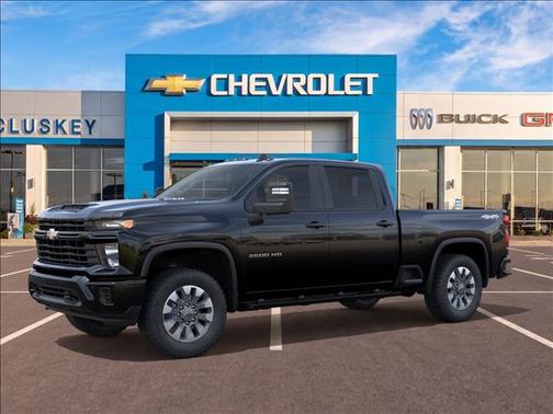 Black 2026 Chevrolet Silverado 2500 Custom