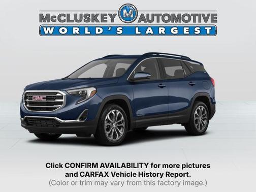 Blue Steel Metallic 2018 GMC Terrain SLT