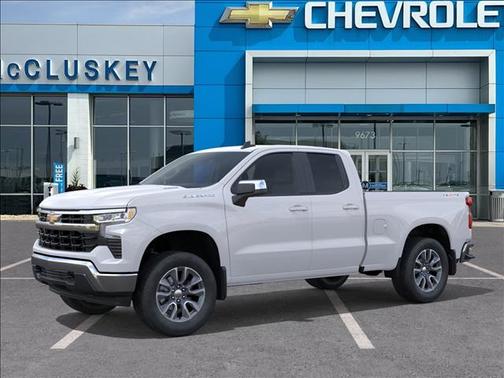 Summit White 2026 Chevrolet Silverado 1500 LT