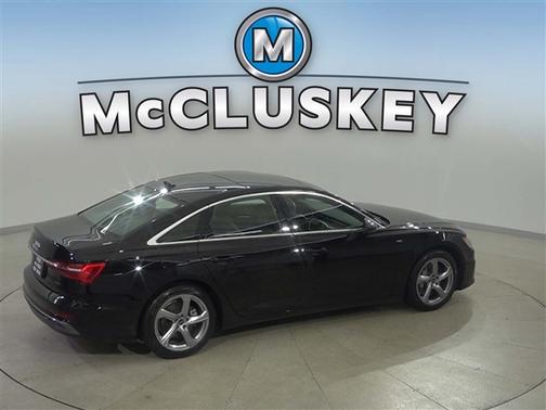 Black 2024 Audi A6 55 Premium Plus
