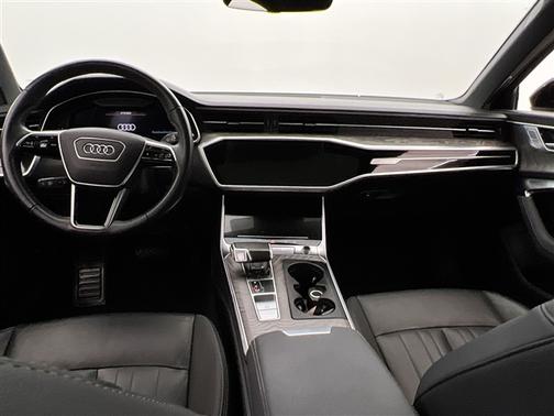 Black 2024 Audi A6 55 Premium Plus