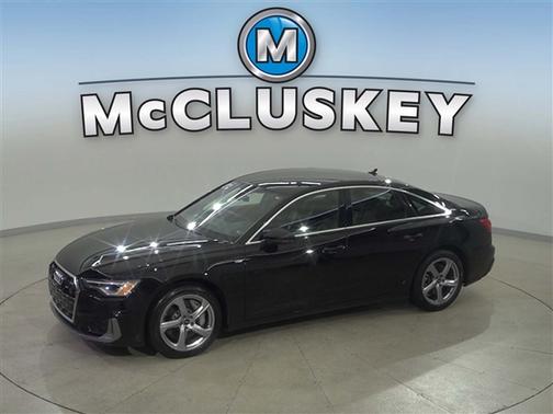 Black 2024 Audi A6 55 Premium Plus