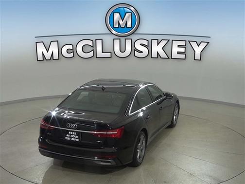Black 2024 Audi A6 55 Premium Plus