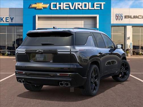Mosaic Black Metallic 2026 Chevrolet Traverse RS