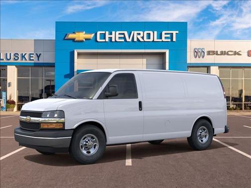 Summit White 2026 Chevrolet Express 2500 Work Van