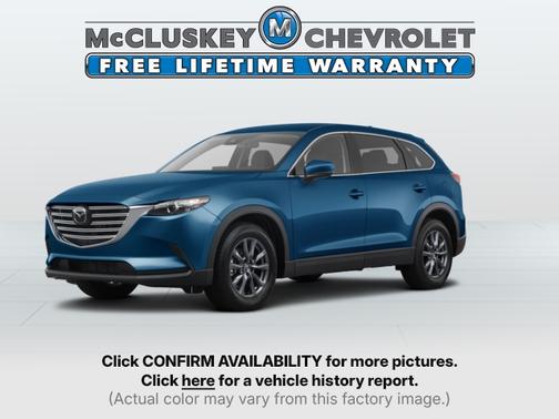 Deep Crystal Blue Mica 2021 Mazda CX-9 Touring