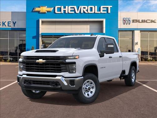 Summit White 2026 Chevrolet Silverado 2500 Crew Cab, Long Bed, WT, 4WD