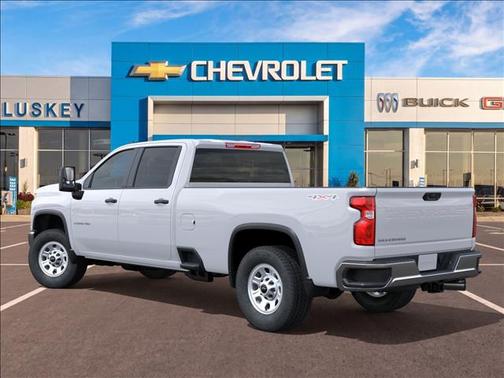 Summit White 2026 Chevrolet Silverado 2500 Crew Cab, Long Bed, WT, 4WD