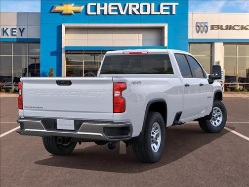 Summit White 2026 Chevrolet Silverado 2500 Crew Cab, Long Bed, WT, 4WD