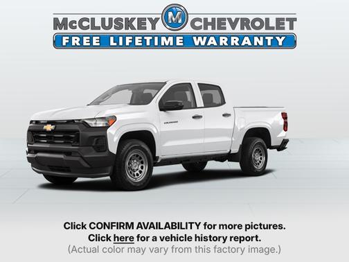 Summit White 2025 Chevrolet Colorado WT
