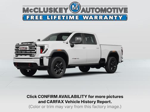 Summit White 2025 GMC Sierra 2500 AT4