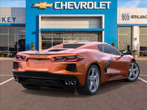 Sebring Orange Tintcoat 2026 Chevrolet Corvette Stingray w/1LT