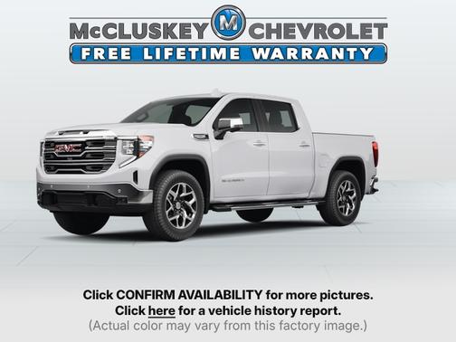 Summit White 2026 GMC Sierra 1500 SLT