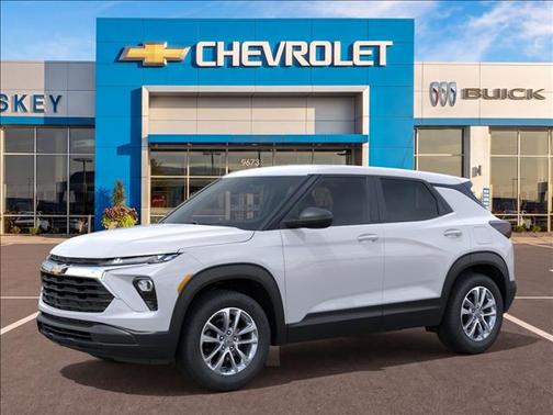 Summit White 2026 Chevrolet Trailblazer LS