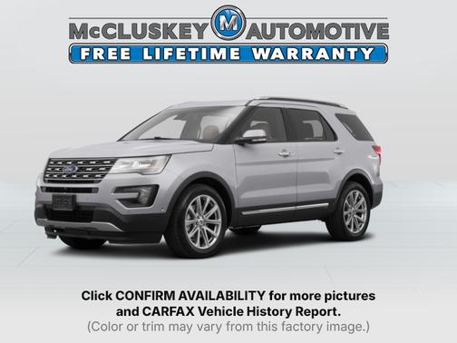 INGOT SILVER METALLIC 2017 Ford Explorer Limited