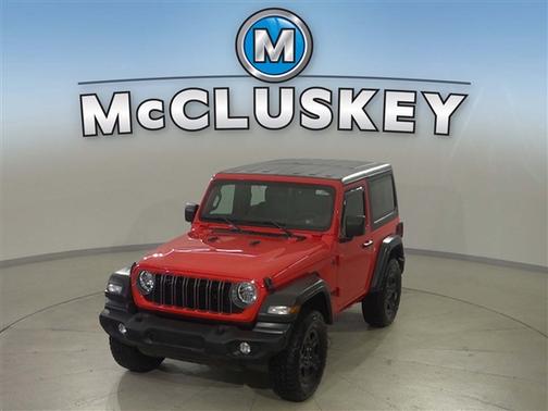 Firecracker Red Clearcoat 2025 Jeep Wrangler Sport