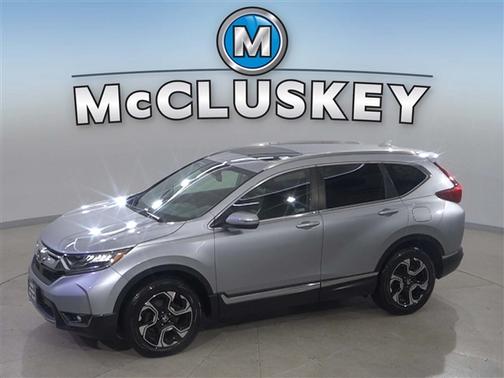 Gray 2019 Honda CR-V Touring