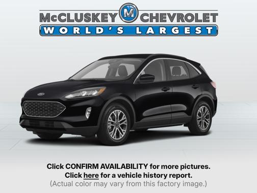 Agate Black Metallic 2020 Ford Escape SEL