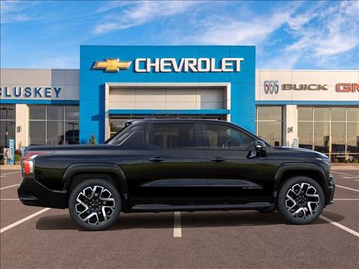 Black 2024 Chevrolet Silverado EV RST