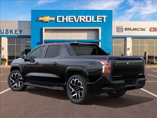 Black 2024 Chevrolet Silverado EV RST