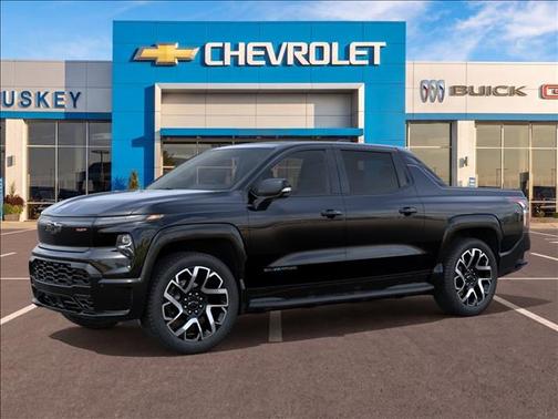 Black 2024 Chevrolet Silverado EV RST