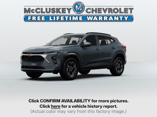 Sterling Gray Metallic 2025 Chevrolet Trax LT