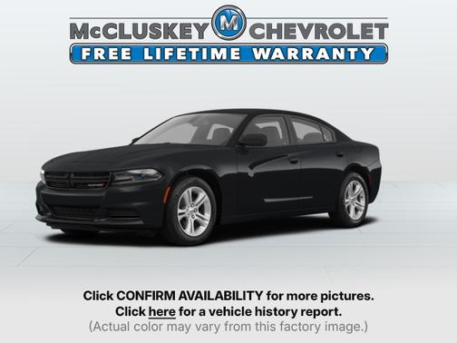 Pitch Black Clearcoat 2023 Dodge Charger SXT