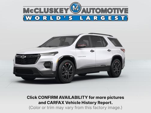 Summit White 2023 Chevrolet Traverse Premier