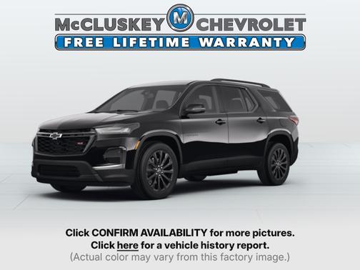 Mosaic Black Metallic 2022 Chevrolet Traverse Premier