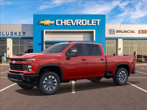 Red Hot 2026 Chevrolet Silverado 2500 Custom