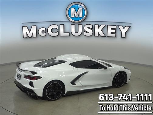 Arctic White 2020 Chevrolet Corvette Stingray w/2LT