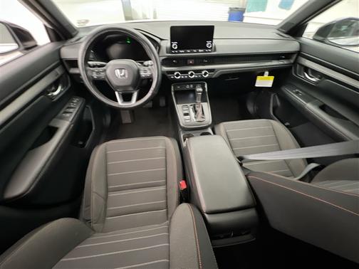 Platinum White Pearl 2024 Honda CR-V Hybrid Sport AWD