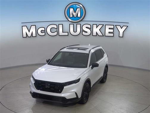 Platinum White Pearl 2024 Honda CR-V Hybrid Sport AWD